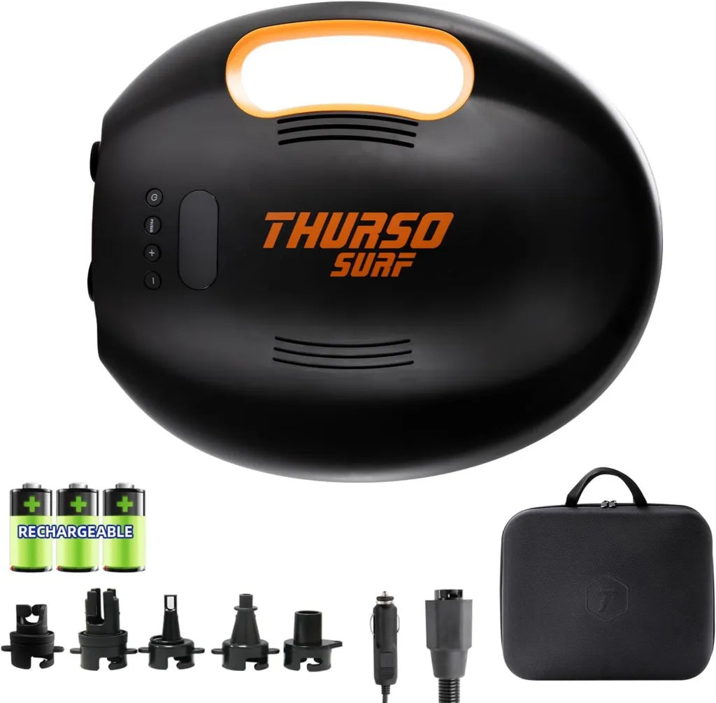 Pompa Elettrica SUP Gonfiabile 12V 15PSI con Spegnimento Automatico