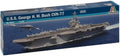 Italeri 5534 - Kit Modello USS George H.W. Bush Cvn 77 in Scala 1:720