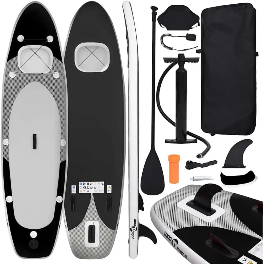 Tavola SUP Gonfiabile 330x76 cm in PVC con Sedile, Perfetta per Sport Acquatici e Outdoor