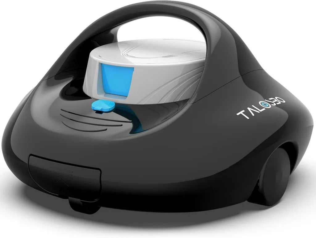 Robot per Piscina PLECO SE, Ricarica Veloce, 130 Min di Autonomia, Doppia Trazione per Pulizia Efficiente, Piscine Fino a 80 m²