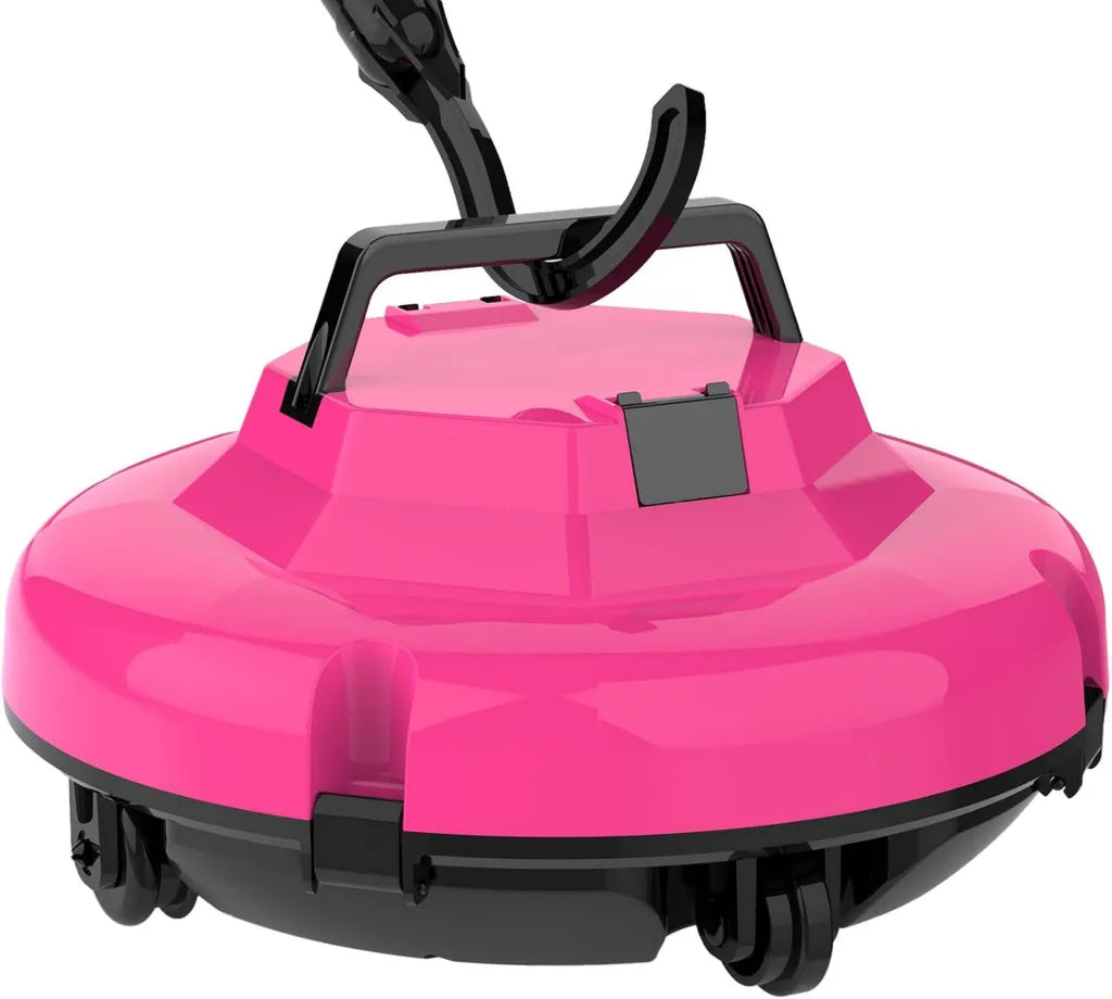 Robot pulitore automatico per piscine fuori terra con autonomia di 120 minuti, adatto fino a 1.000 piedi quadrati, funzione autoparcheggio