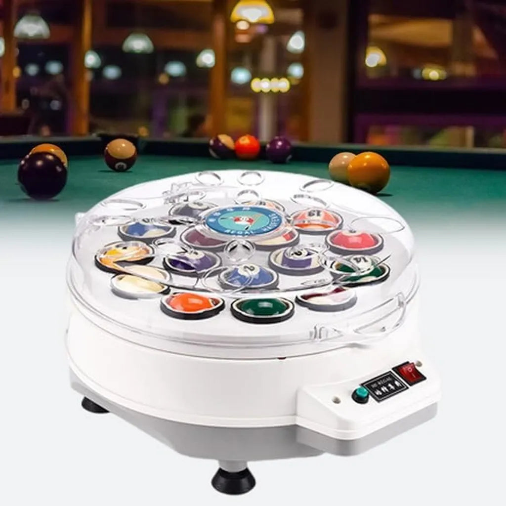 Robot Pulitore Automatico per Palle da Biliardo e Snooker, Macchina Elettronica per Lucidatura e Pulizia