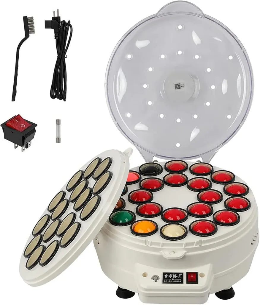 Macchina Automatica per Pulizia Biliardo 2 in 1, Sfera e Tavolo
