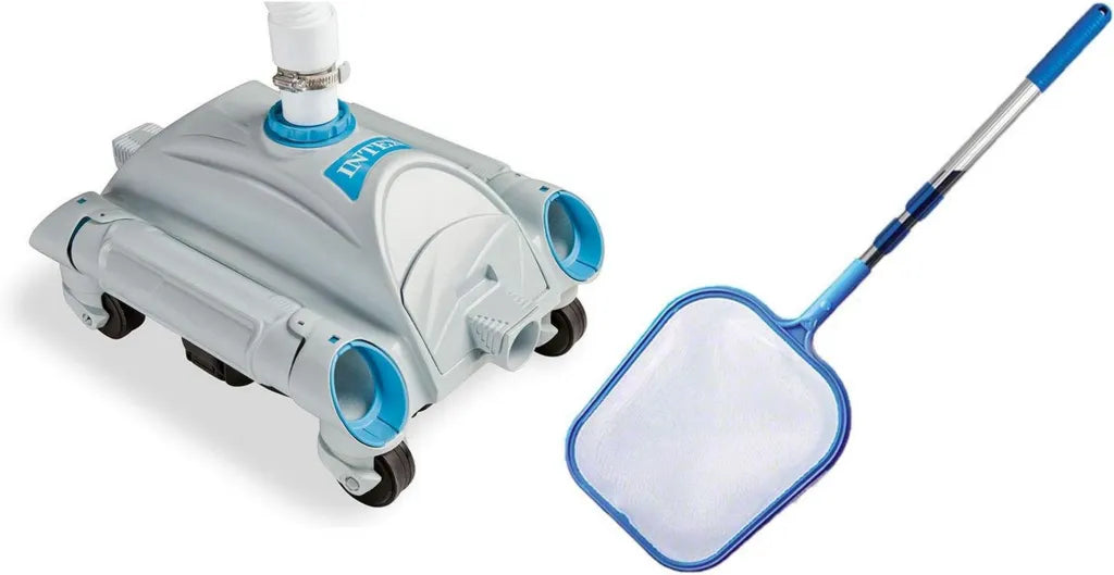 Intex Aspirapolvere Automatico per Piscine Fuori Terra 1.600-3.500 GPH con Rete Skimmer