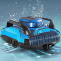 Robot Pulitore Automatico Senza Fili per Piscine Interrate, Autonomia 150 min, Copertura 85 mq, Ricarica Rapida 2-3 ore