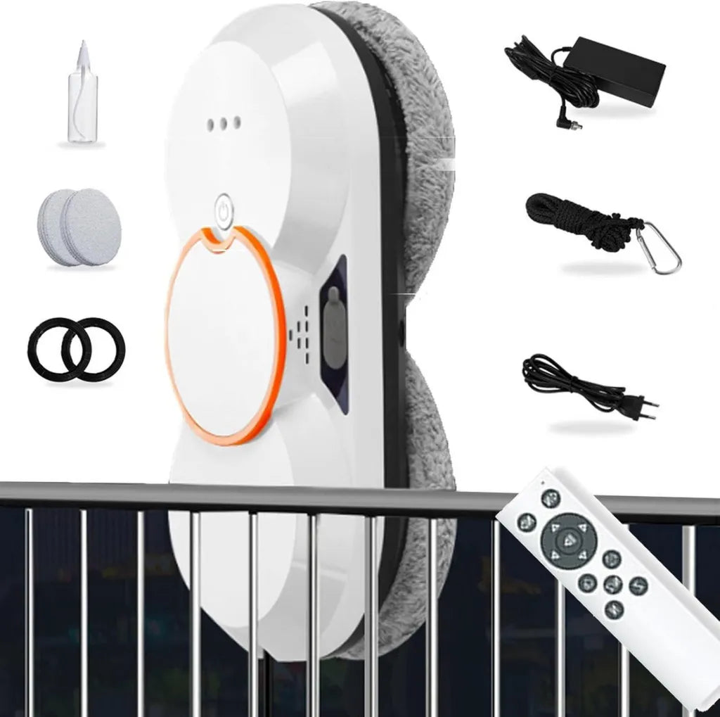 Robot lavavetri intelligente 5600pa con doppio spruzzo e comando remoto, design ultrasottile