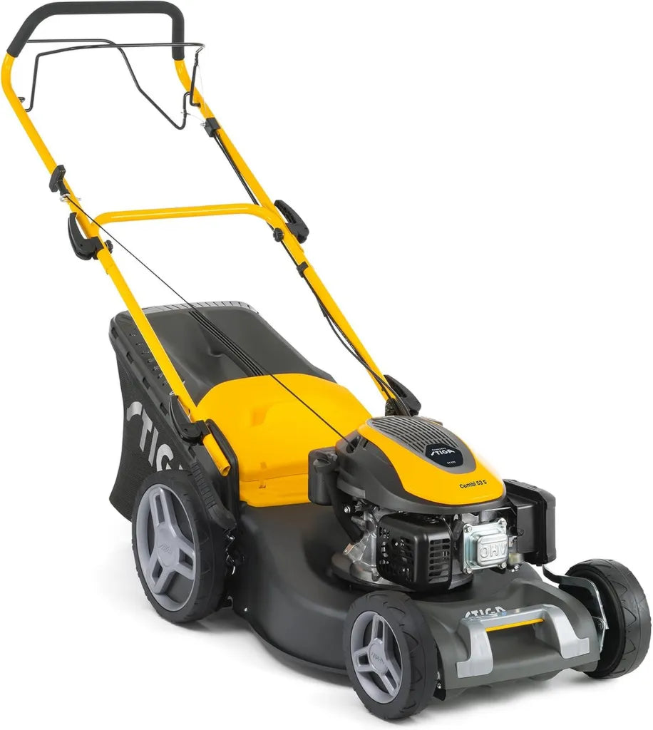 Tagliaerba STIGA Combi 53 S, 51 cm, motore 166 cc, 60 L raccoglitore, sistema 3 in 1