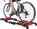Rullo da Allenamento per Bici, Supporto Stabile per Esercizi Indoor, Compatibile con MTB e Strada, Lega di Alluminio