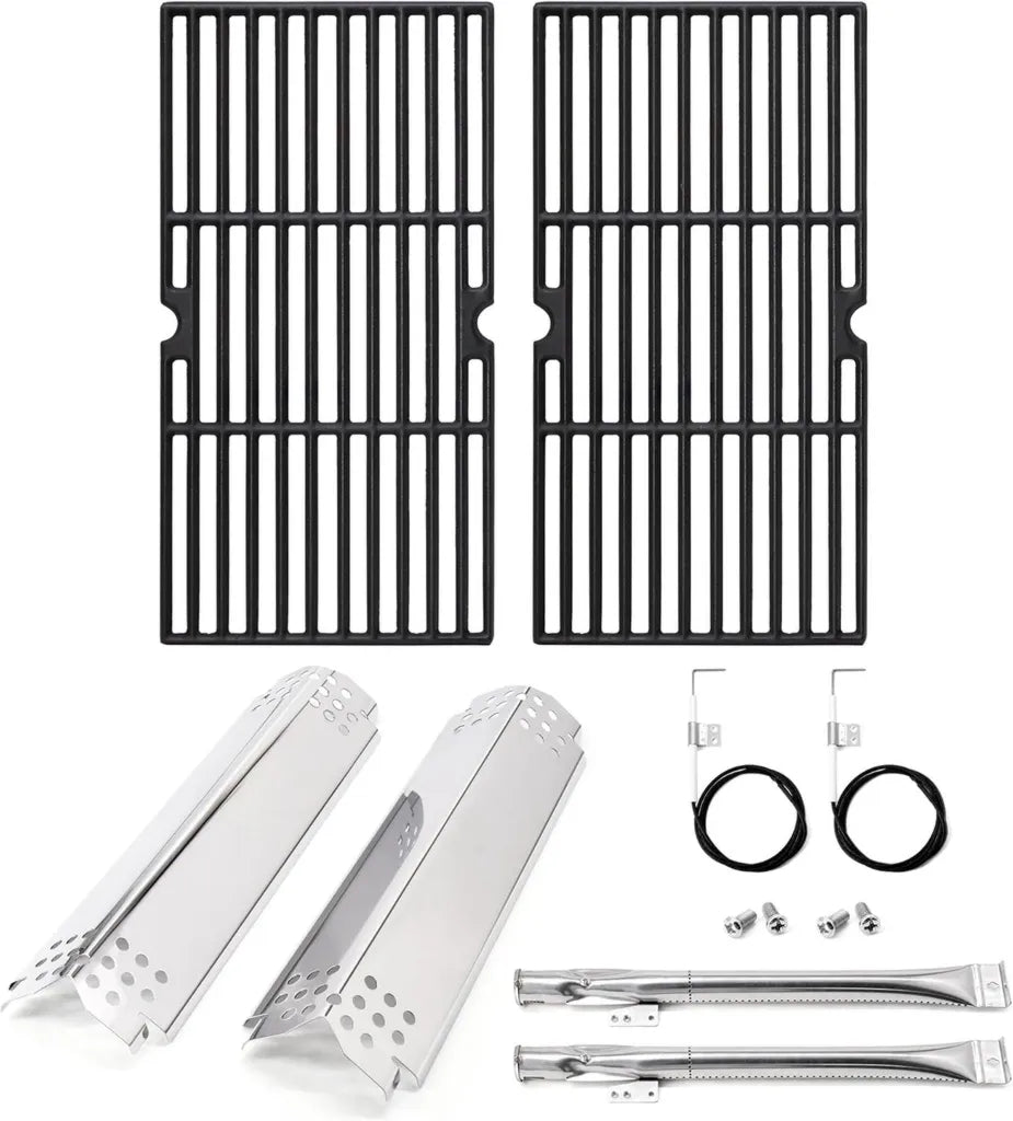 Set di componenti di ricambio per barbecue Nexgrill 2 fuochi - Griglie in ghisa e accessori