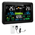 Stazione Meteo Wireless con Display a Colori 7,5 Pollici e Orologio Atomico