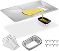 Padella Antigoccia Universale per Barbecue Compatibile con Nexgrill, Charbroil, Dynaglo