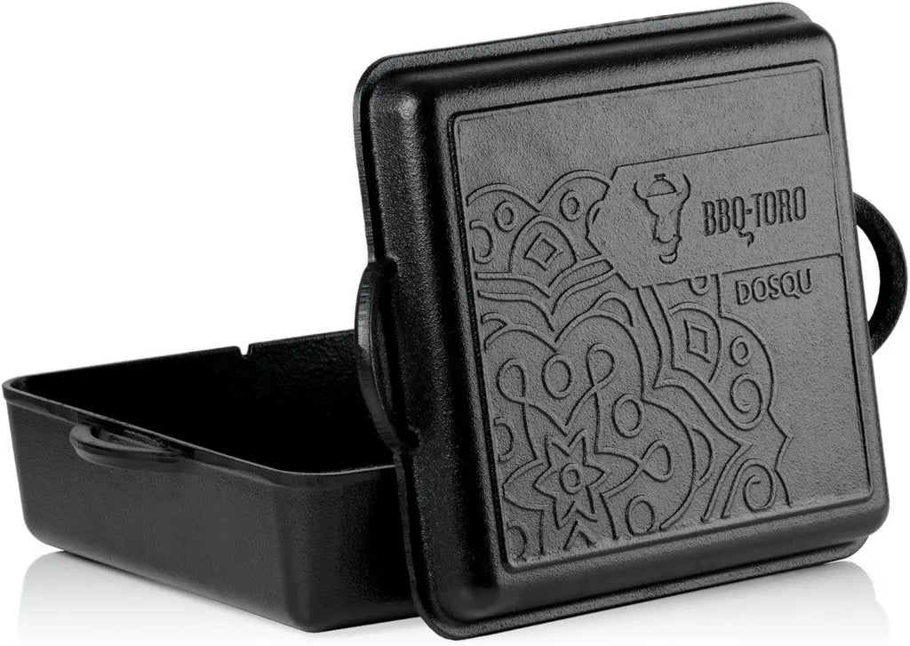 Pentola Dutch Oven BBQ-Toro con Rivestimento PRO3+, 10,5L, Ghisa Precondizionata