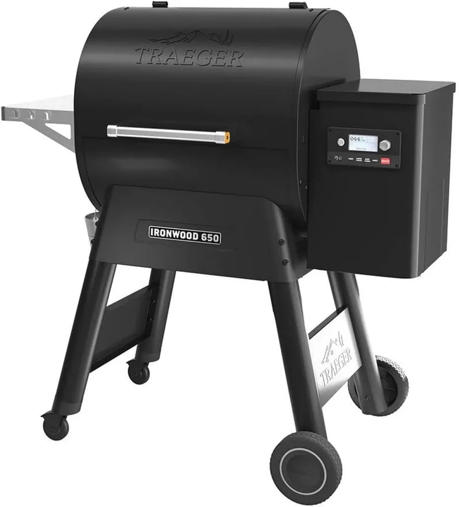 Griglia a Pellet Ironwood 650 con WiFi e Funzione Super Smoke, Capacità fino a 12 Persone