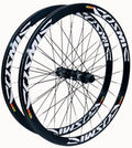 Ruote in Alluminio 700C per Bici da Strada con Cerchione a Doppia Parete e Freno a Disco