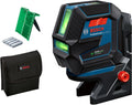 Bosch RM 10 Livella laser e laser a linee incrociate, GCL, uso professionale, 15 m, 50 G, verde