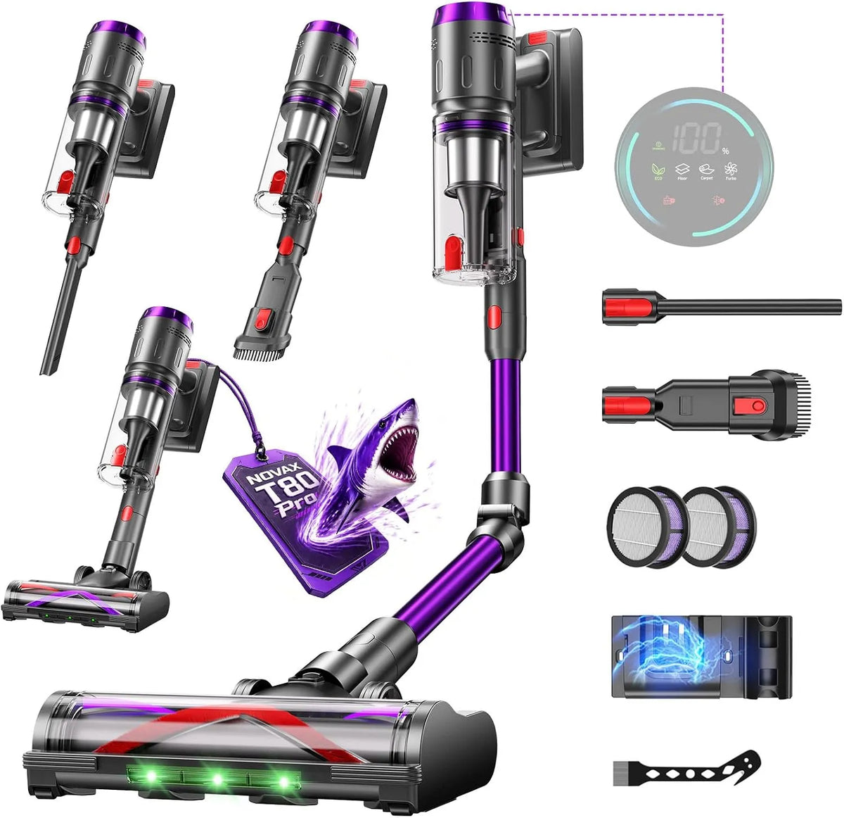 Gattaiola automatica, da terra, display LED, schermo tattile, 600W, per la manutenzione dell'auto