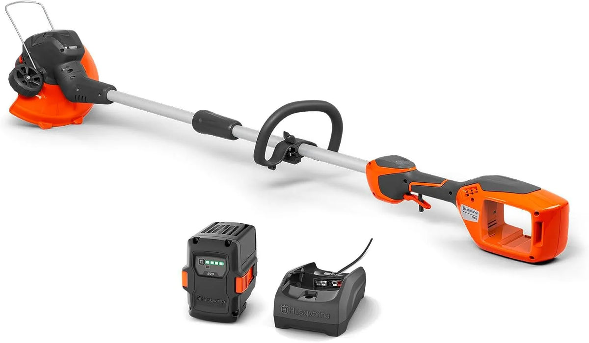 Husqvarna 110iL Tagliabordi per rifinire il prato e raggiungere le zone difficili del giardino – a batteria