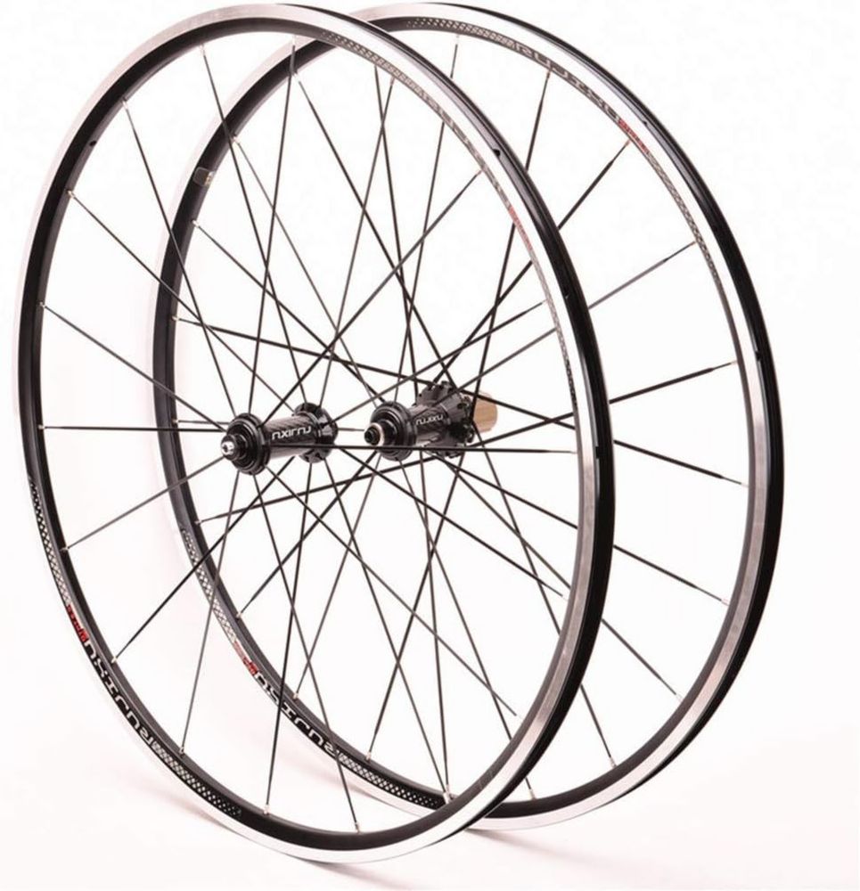 Ruote Carbonio 700C per Bici Corsa, Doppio Strato, Freno V, Compatibile 8-11 Velocità