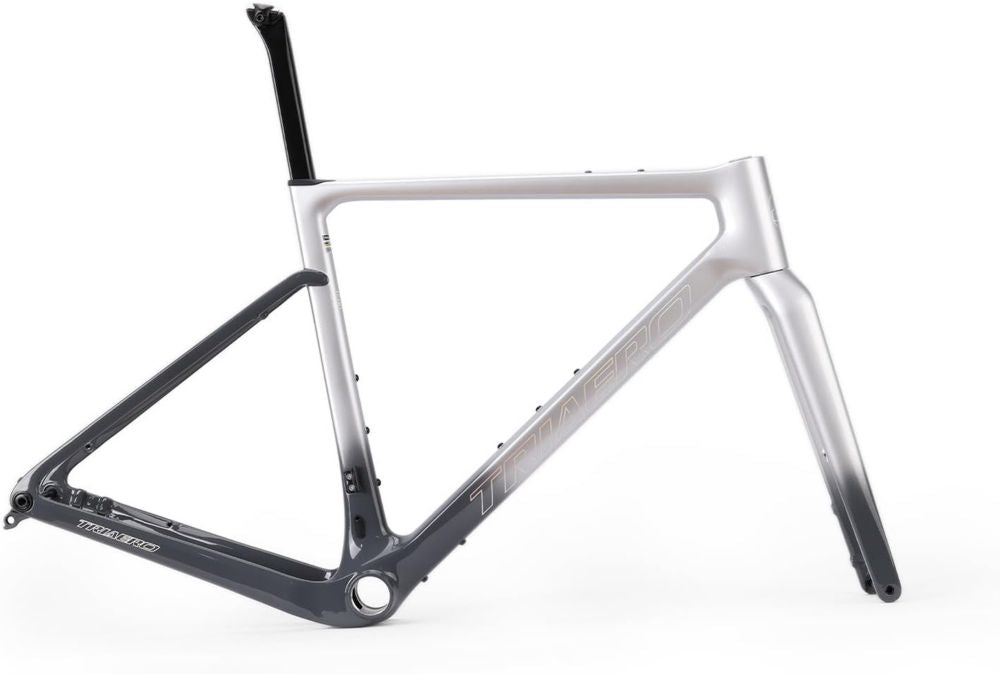 Telaio Bici Gravel in Carbonio ICAN Graro con UCI e Gancio Posteriore UDH T47