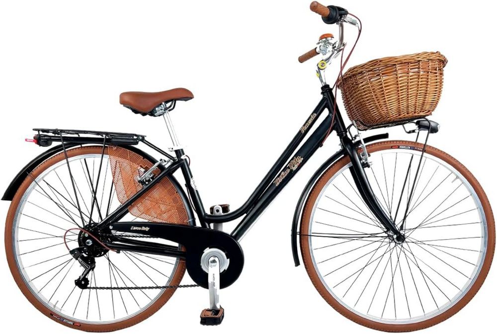 Bicicletta Vintage da Città Canellini Dolce Vita Venezia - Nero