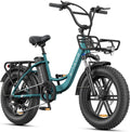 Bicicletta Elettrica ENGWE 20'' per Adulti, 250W, 7 Velocità, Pneumatici Fat 4.0'', Batteria 48V Rimovibile, Autonomia fino a 120 km