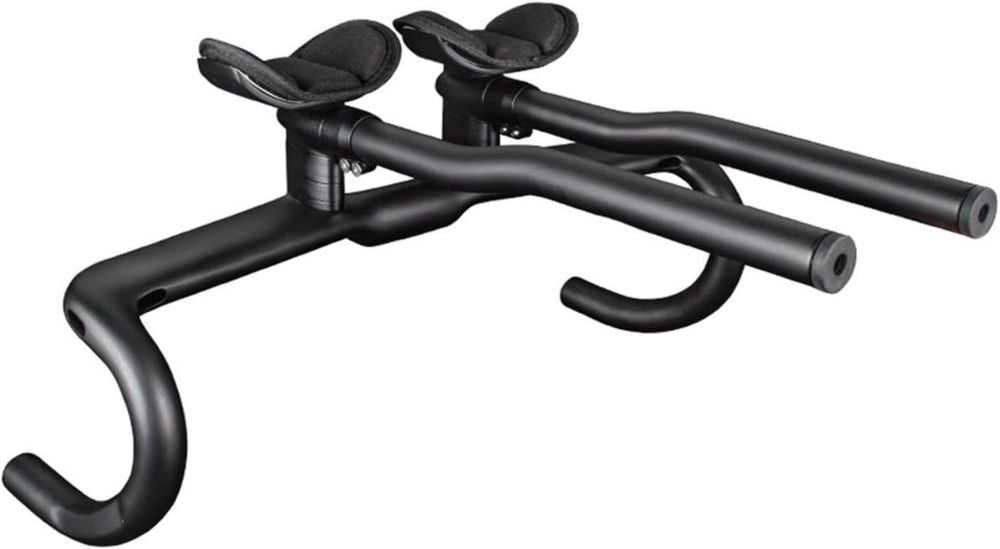 Manubrio TT in Fibra di Carbonio per Bici da Corsa, 40/42/44CM