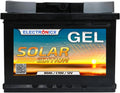 Batteria a ciclo profondo e batteria solare e servizi, alimentazione solare, 80Ah, 80 Ah, 12V, 12 V, per irrigazione del giardino