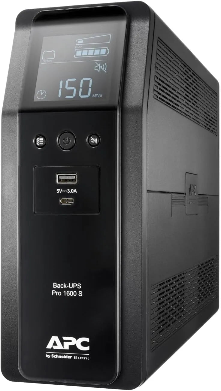 Schneider Electric PRO BR1600SI Gruppo di continuità UPS e alimentazione di emergenza, 1600VA, onda sinusoidale pura