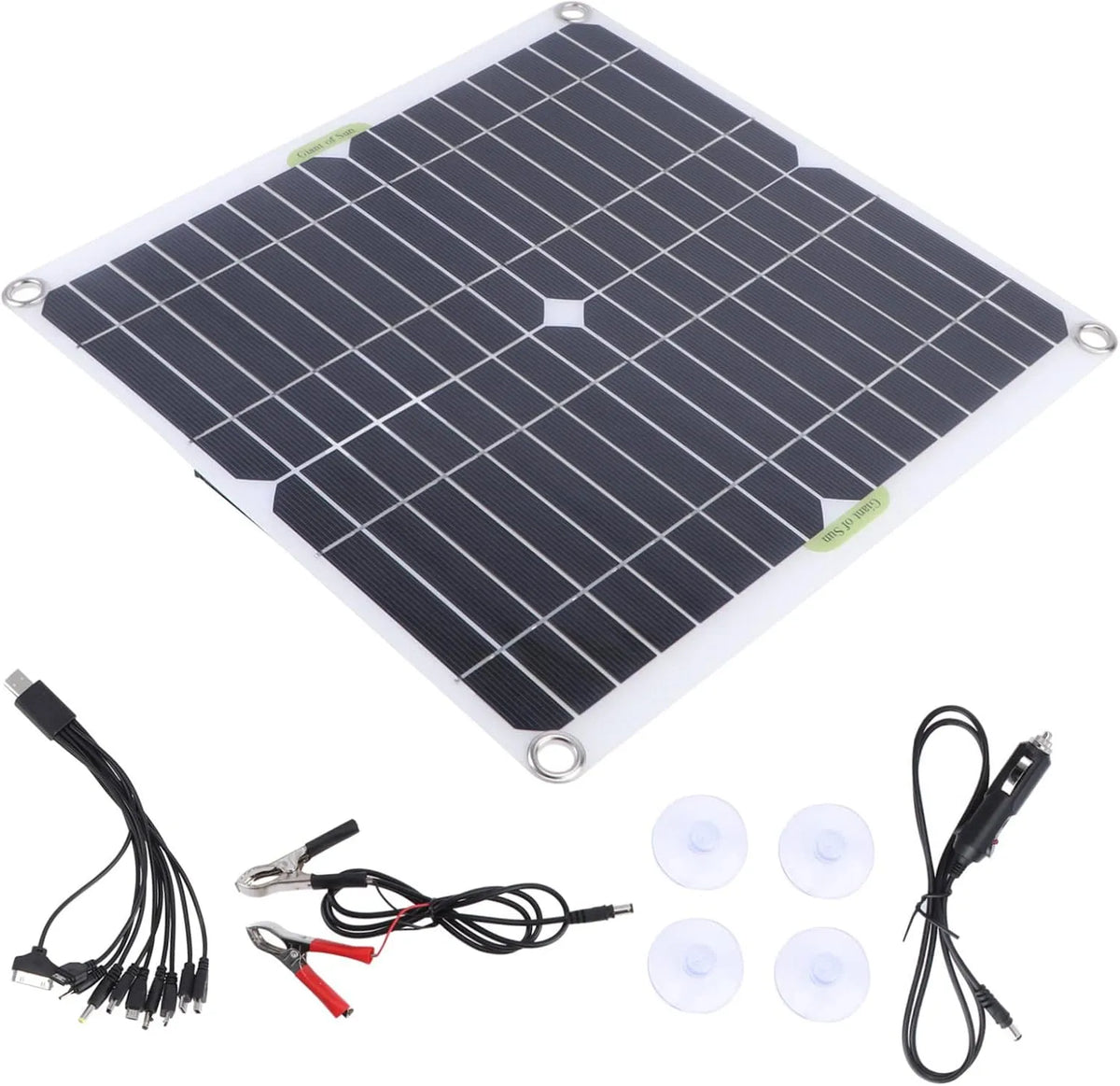 Pannello solare e modulo fotovoltaico, monocristallino, per campeggio e camper