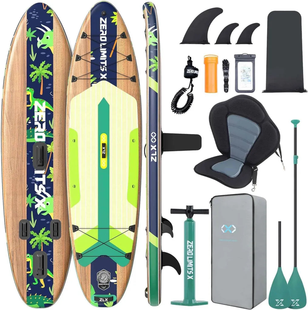 Tavola SUP Gonfiabile 320x84cm, Completa di Accessori, Max 200 Kg, Ideale per Tutti i Livelli