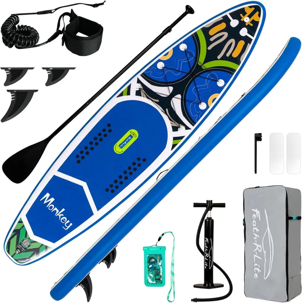 Tavola SUP Gonfiabile FunWater con Accessori Completi e Zaino