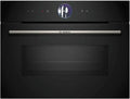 Forno compatto Bosch da incasso con microonde e Air Fry, 45x60 cm, nero, digitale, Made in Germany