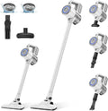 VersLife S6PRO Scopa Elettrica Portatile 30KPa con Filtro HEPA e Autonomia 30 Minuti