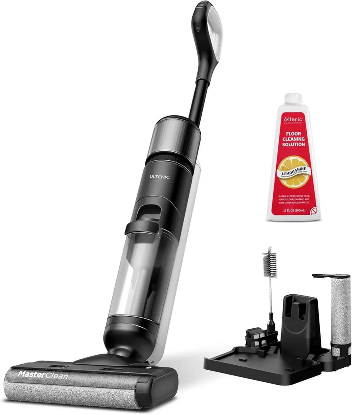 Ultenic AC1 Elite Aspirapolvere Domestico Efficiente, Nero