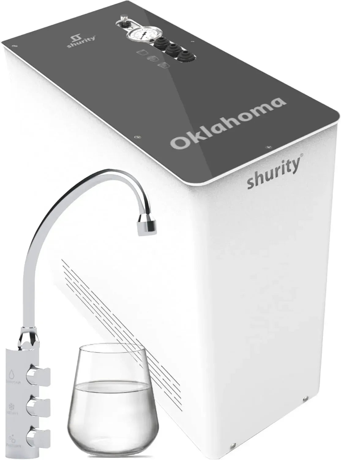 Sottolavello Shurity Oklahoma: Refrigeratore d'Acqua con Osmosi Inversa Tre Vie