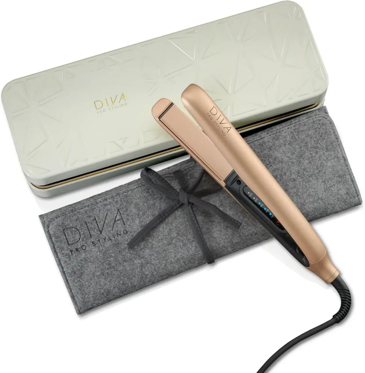 Piastra per Capelli Oro Rosa con Controllo Touch