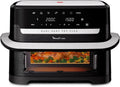 Friggitrice ad Aria Moulinex Dual con Tecnologia FlexCook, 9L Capacità, Divisore Doppio, 7 Programmi, 2700W