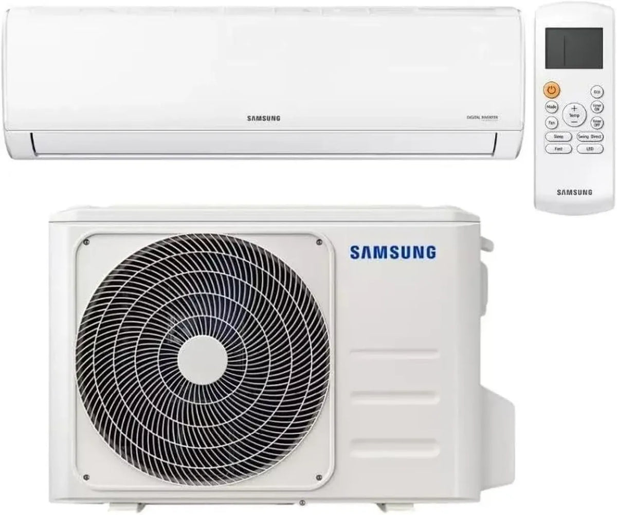 SAMSUNG Climatizzatore AR35 PLUS con Wifi e Pompa di Calore, Gas R32, Inverter Digitale 9000 BTU