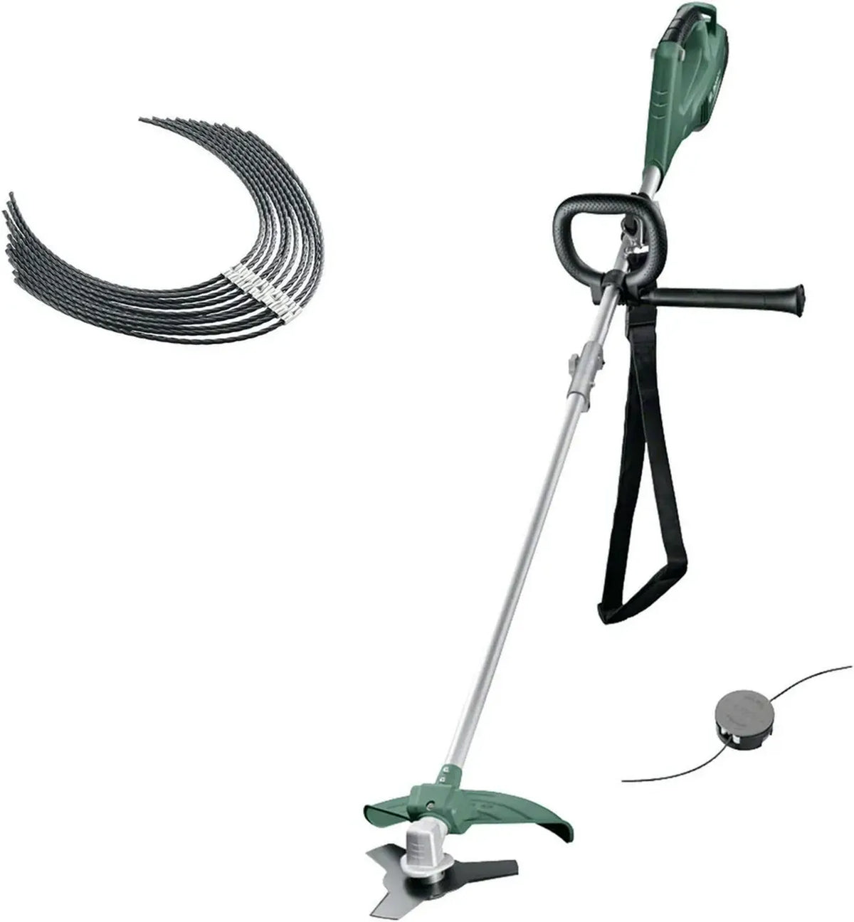 Tosaerba Bosch AFS 23-37 con 950W, Lama e Filo di Ricambio