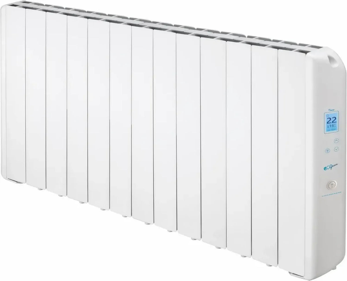 Termosifone Elettrico Eco Green, 1430W, Cronotermostato Digitale, 21m², 10 Anni Garanzia