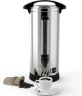 Distributore caffè commerciale in acciaio inox da 60 tazze - Perfetto per eventi e riunioni