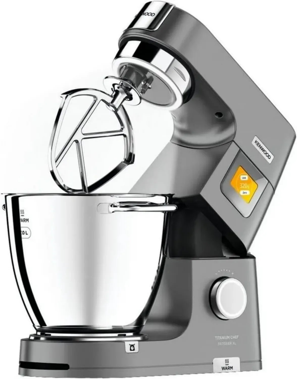Kenwood Robot da Cucina 1400W 7L Acciaio Inox Grigio