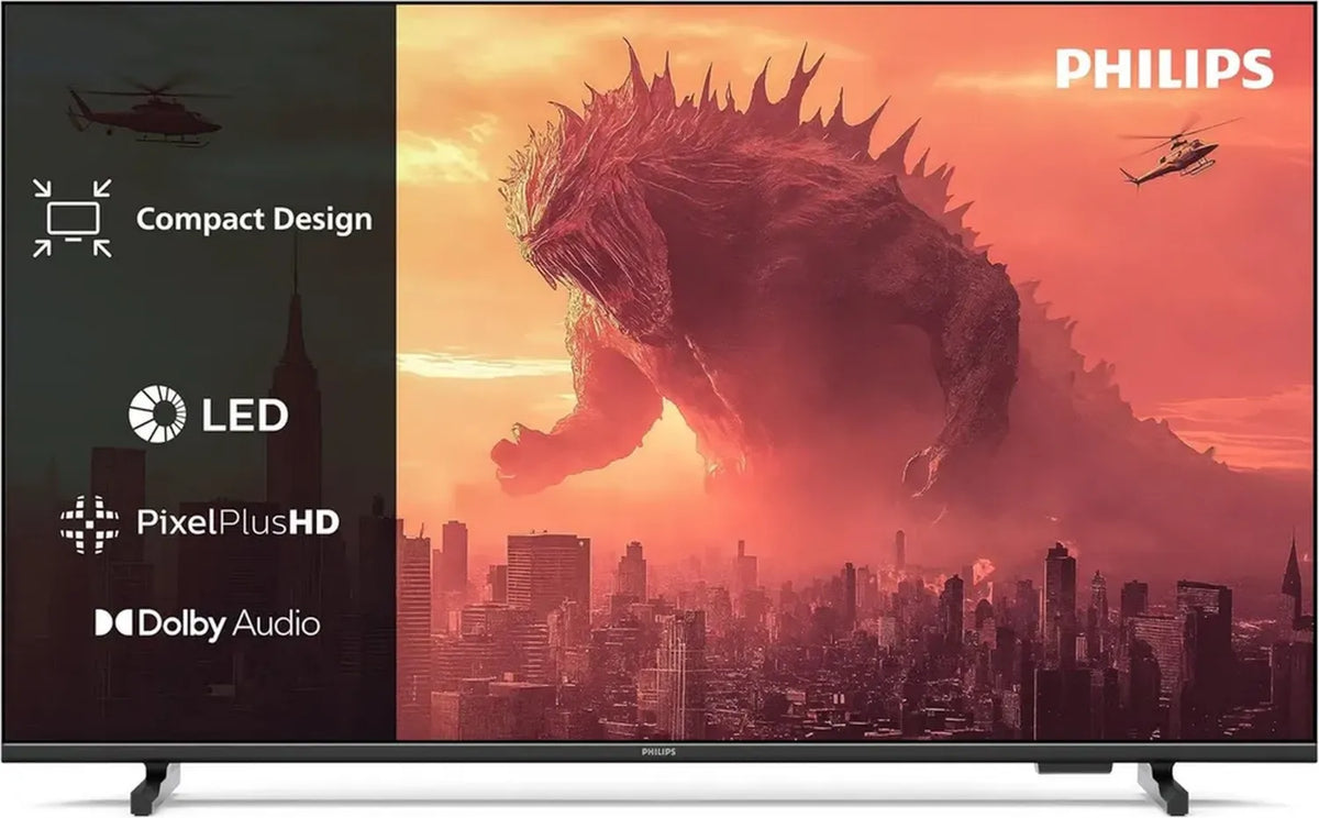 Televisore Philips 32HS5500 FHD LED - Schermo 32'' con Pixel Plus, Design Elegante e Audio Dolby potenziato