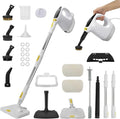Pulitore a Vapore Manuale 1200W, 500ml, Multiuso con 9 Accessori, Senza Sostanze Chimiche, Portatile