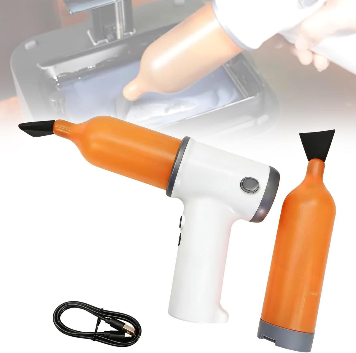 Kit di Pompa per Il Riciclo della Resina per Stampanti – tecnologia 3D/4D, 300 Ml