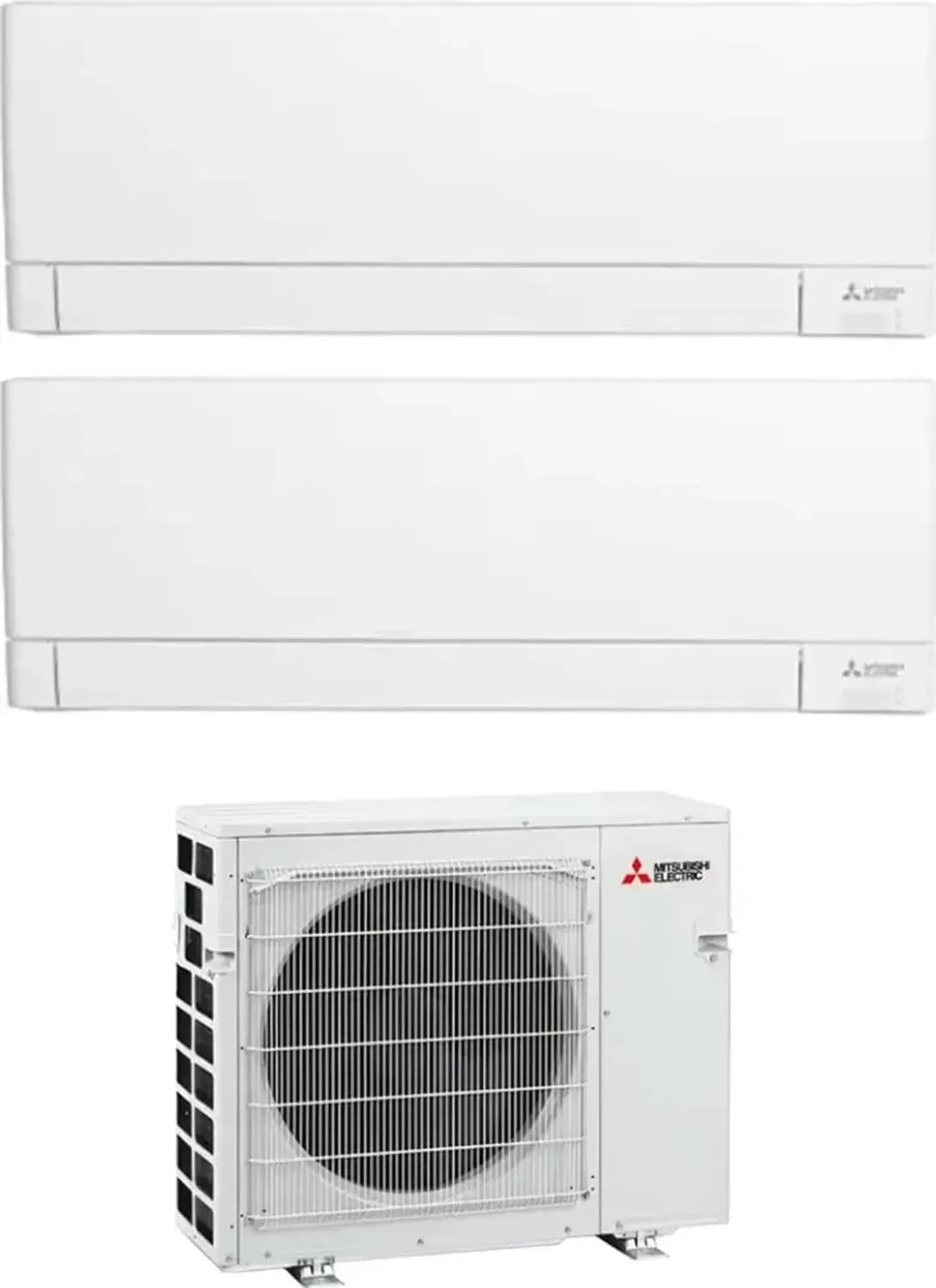 Climatizzatore Mitsubishi Dual Split 9000+12000 BTU, Pompa di Calore, A+++