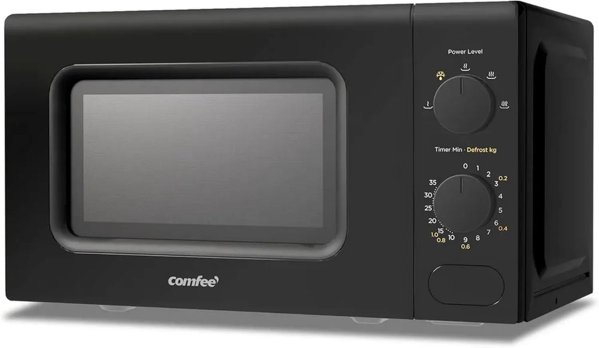 Forno a Microonde COMFEE' 20L, 700W, Scongelamento Rapido, Timer Manuale, Design Compatto