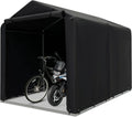 Capanno Universale per Esterni con Porta Arrotolabile, Spazio Ideale per Bici e Attrezzi, 160 x 218 x 164 cm, Grigio Scuro