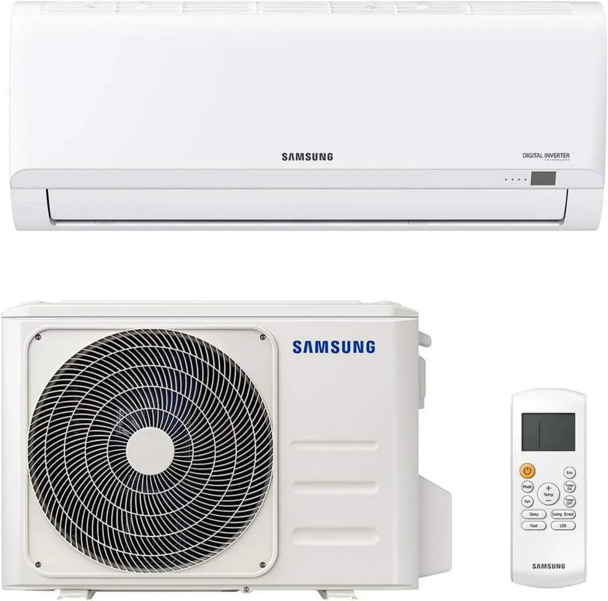 Condizionatore Samsung Clima AR30 Malibu 9000 BTU, Monosplit, Pompa di Calore R32, Classe A++