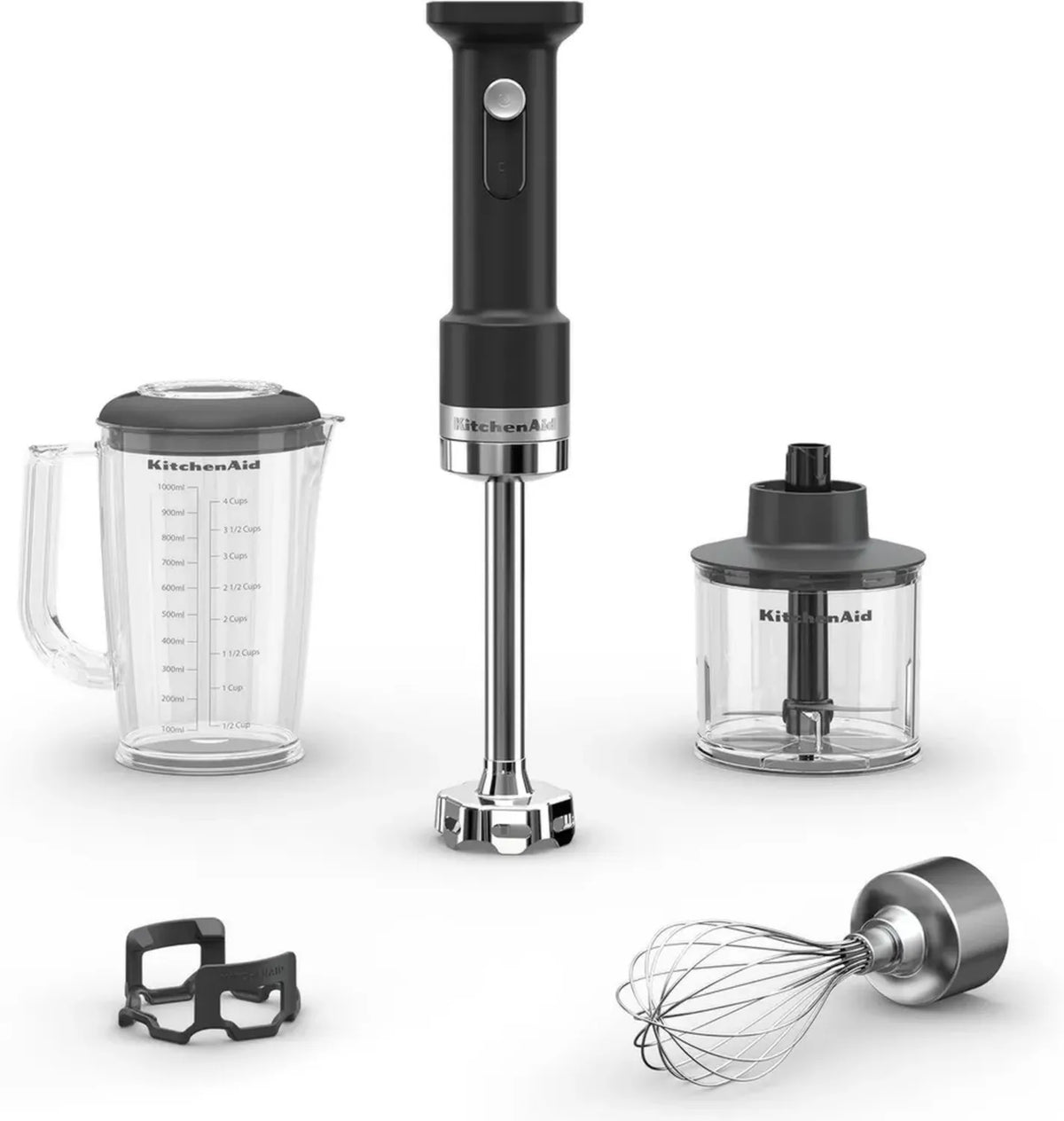 Frullatore a Immersione Senza Fili KitchenAid con Accessori - Batteria Non Inclusa